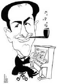 George Gershwin Karikatur