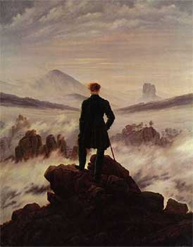 Wanderer im Nebelmeer, 1818